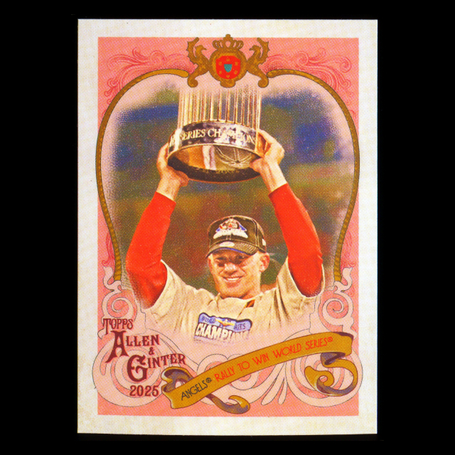 David Eckstein 2025 Topps Allen and Ginter Sweet Victory Angels