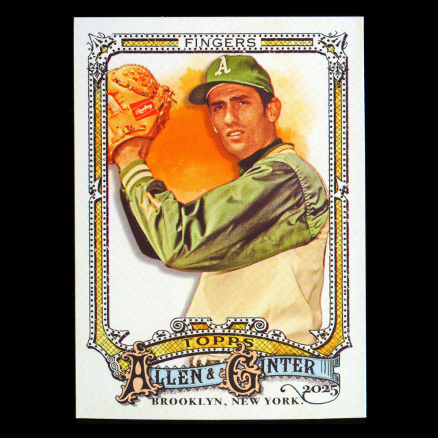Rollie Fingers 2025 Allen & Ginter Athletics