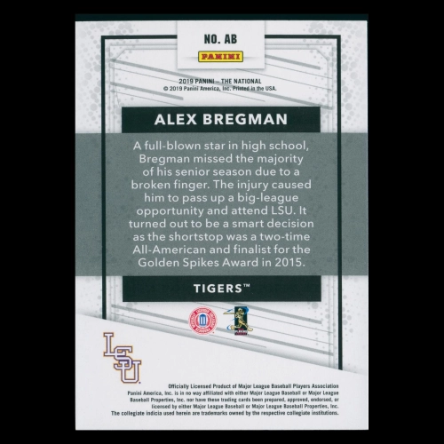 Alex Bregman 2019 The National Tigers