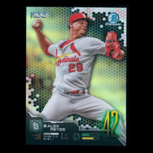 Alex Reyes 2019 Bowman Chrome Top 100 #42 Cardinals