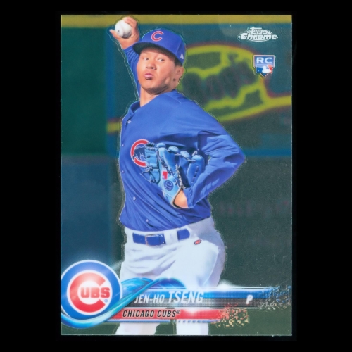 Jen-Ho Tseng RC 2018 Topps Chrome Rookie Cubs