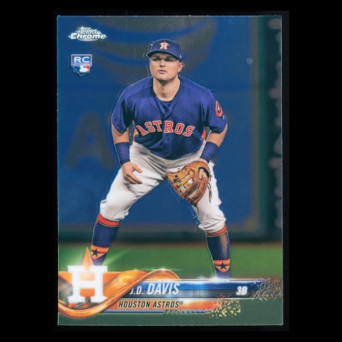 J.D. Davis RC 2018 Topps Chrome Rookie Astros