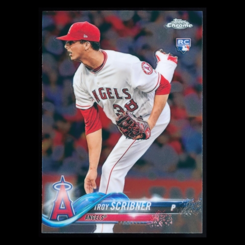 Troy Scribner RC 2018 Topps Chrome Rookie Angels