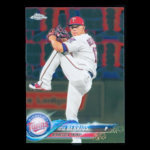 Jose Berrios 2018 Topps Chrome Twins