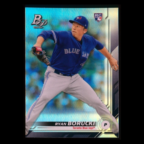Ryan Borucki RC 2019 Bowman Platinum Rookie Blue Jays