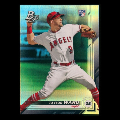 Taylor Ward RC 2019 Bowman Platinum Rookie Angels