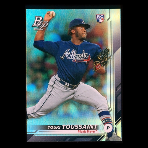 Touki Toussaint RC 2019 Bowman Platinum Rookie Braves