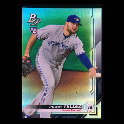 Rowdy Tellez RC 2019 Bowman Platinum Rookie Blue Jays