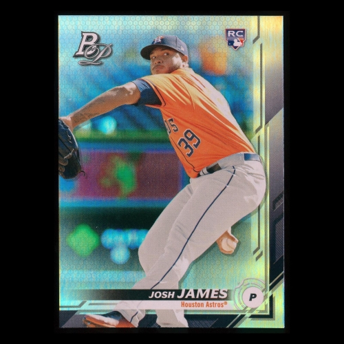 Josh James RC 2019 Bowman Platinum Rookie Astros