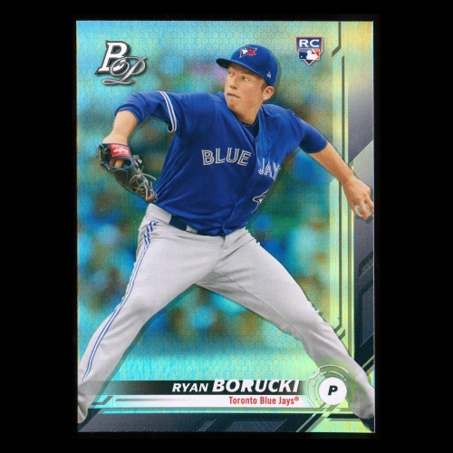 Ryan Borucki RC 2019 Bowman Platinum Rookie Blue Jays