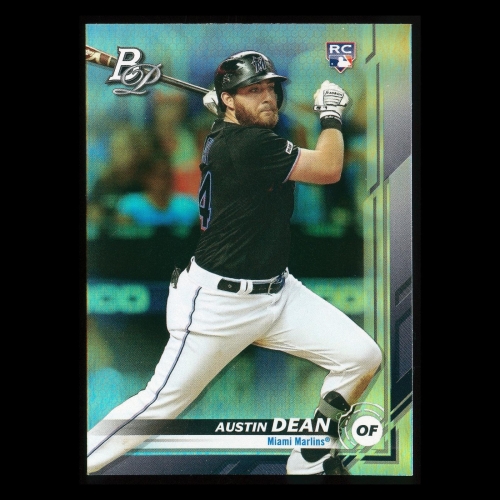 Austin Dean RC 2019 Bowman Platinum Rookie Marlins