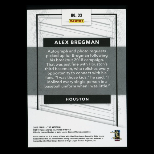 Alex Bregman 2019 The National Astros