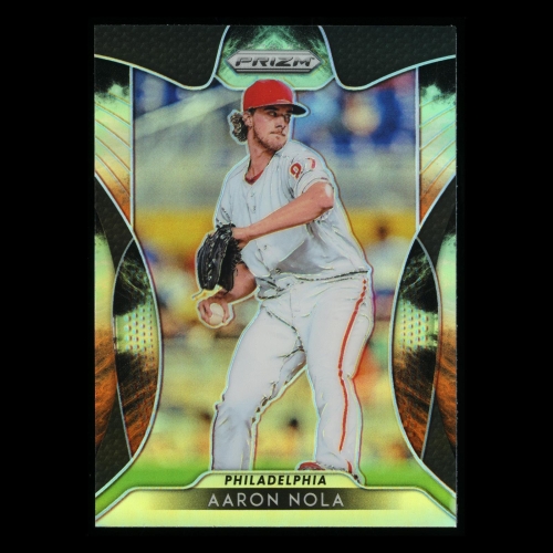 Aaron Nola 2019 Prizm Cosmic Haze Phillies