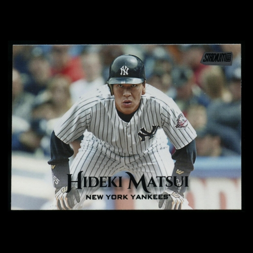 Hideki Matsui 2019 Stadium Club Black Foil Yankees