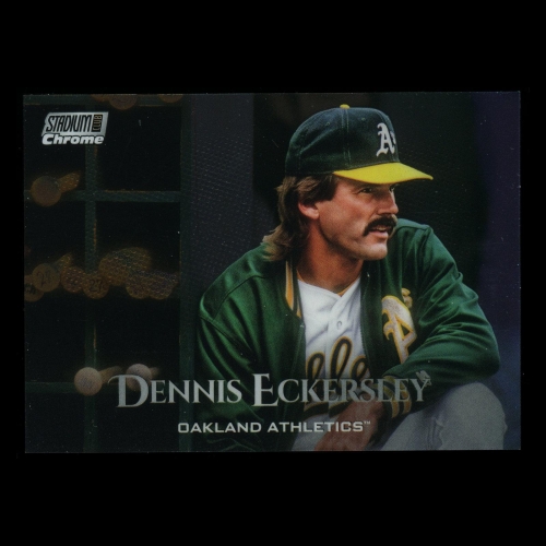 Dennis Eckersley 2019 Stadium Club Chrome Athletics