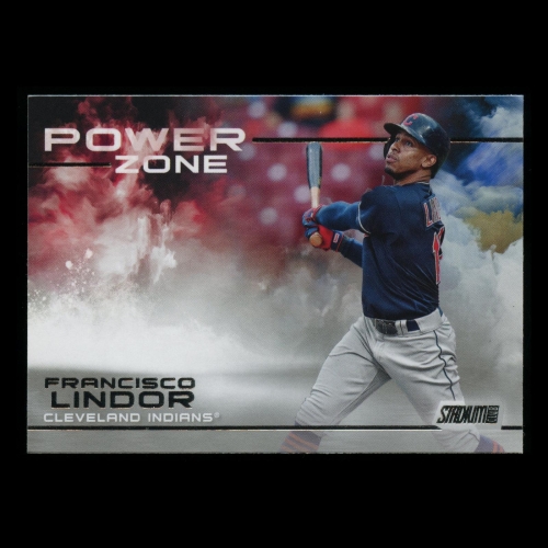 Francisco Lindor 2019 Stadium Club Power Zone Indians
