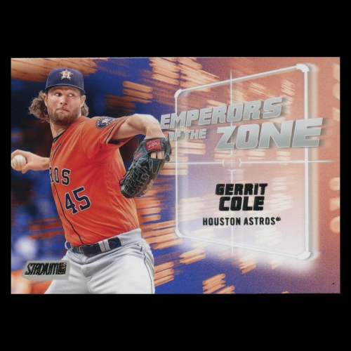 Gerrit Cole 2019 Stadium Club Emperors of the Zone Astros