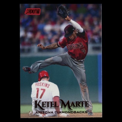 Ketel Marte 2019 Stadium Club Red Foil Diamondbacks