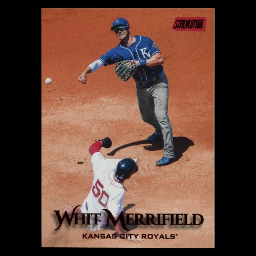Whit Merrifield 2019 Stadium Club Red Foil Royals