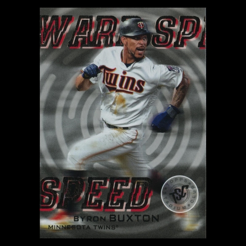 Byron Buxton 2019 Stadium Club Warp Speed Twins