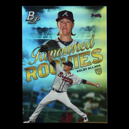 Kolby Allard RC 2019 Bowman Platinum Renowned Rookie Braves