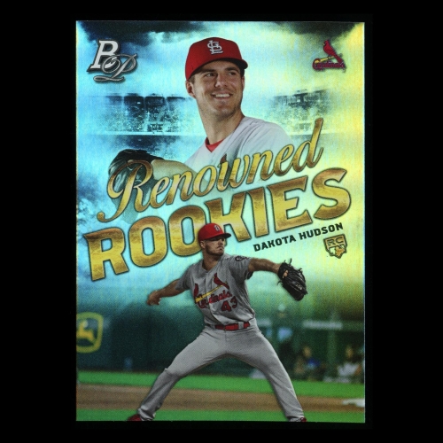 Dakota Hudson RC 2019 Bowman Platinum Renowned Rookie Cardinals