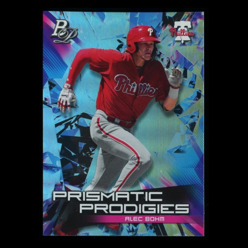Alec Bohm 2019 Bowman Platinum Prismatic Prodigies Phillies