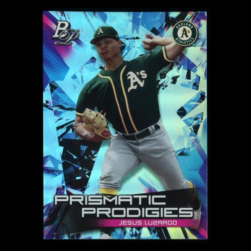 Jesus Luzardo 2019 Bowman Platinum Prismatic Prodigies Athletics