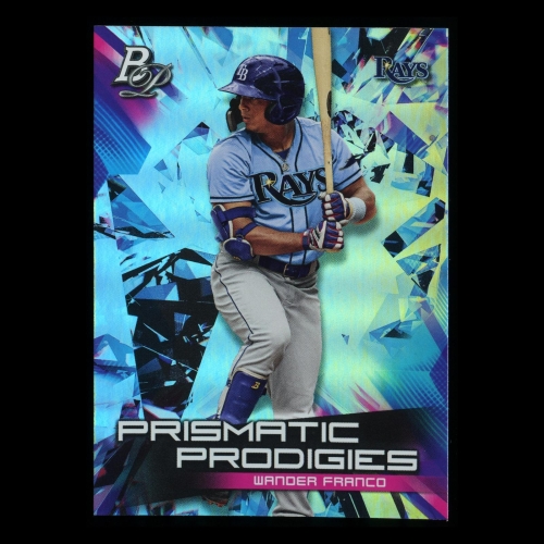 Wander Franco 2019 Bowman Platinum Prismatic Prodigies Rays