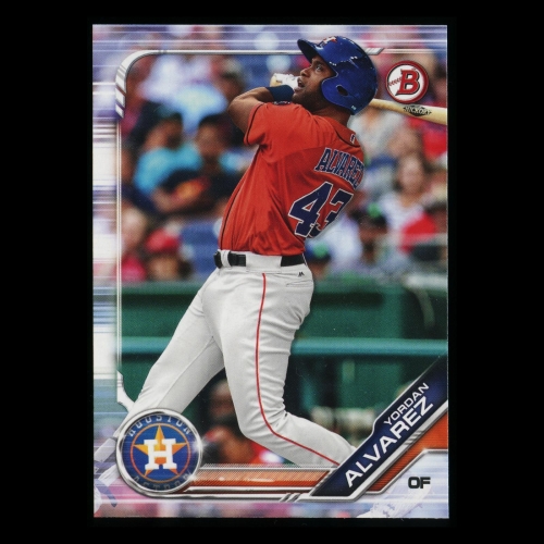 Yordan Alvarez 2019 Bowman Astros