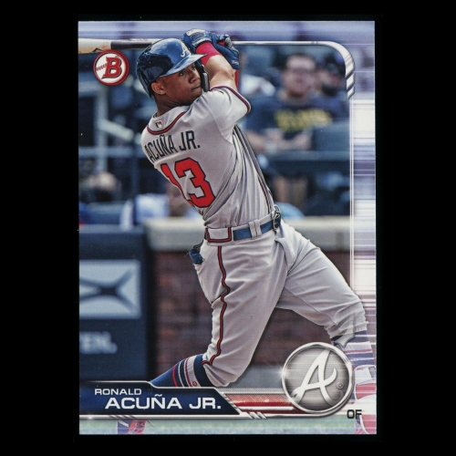 Ronald Acuna Jr. 2019 Bowman Braves