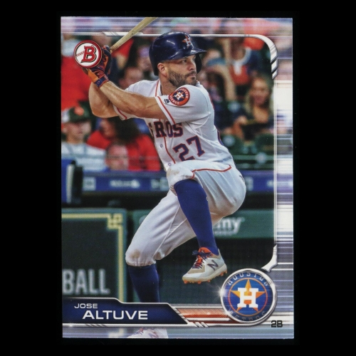 Jose Altuve 2019 Bowman Astros