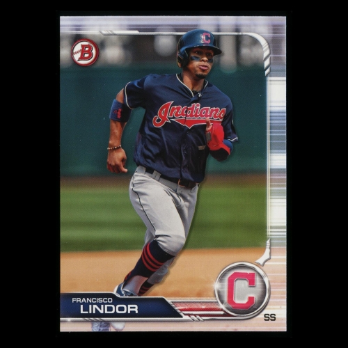 Francisco Lindor 2019 Bowman Indians