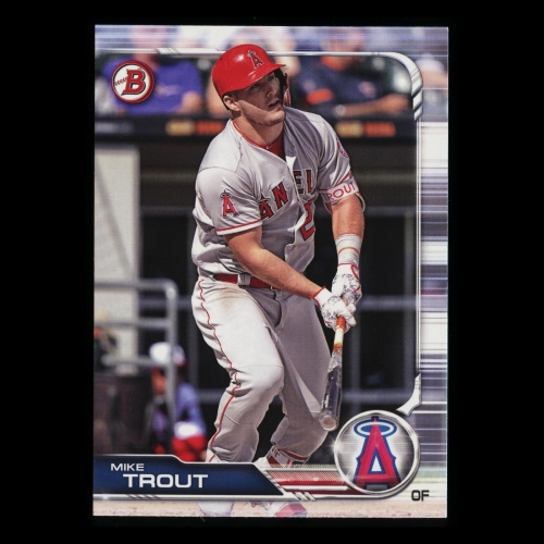 Mike Trout 2019 Bowman Angles