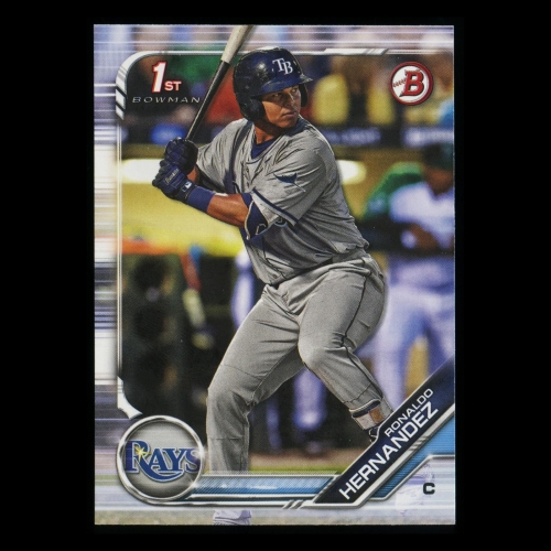 Ronaldo Hernandez 2019 Bowman 1st Bowman Rays