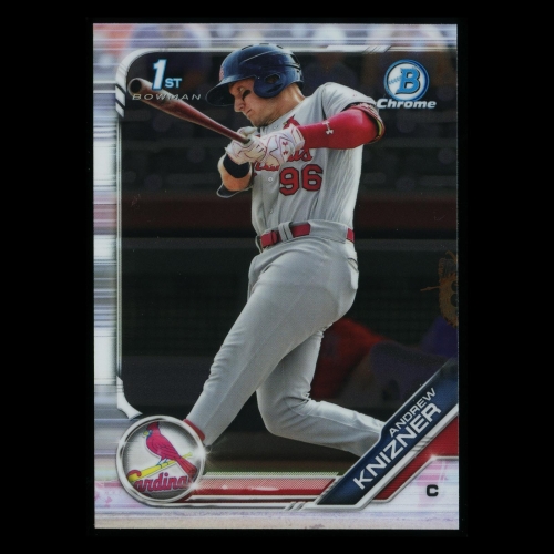 Andrew Knizner 2019 Bowman Chrome 1st  Bowman Cardinals