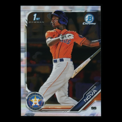 Fredudis Nova 2019 Bowman Chrome 1st  Bowman Astros