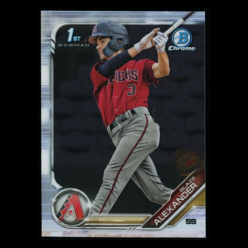 Blaze Alexader 2019 Bowman 1st Bowman Diamondbacks