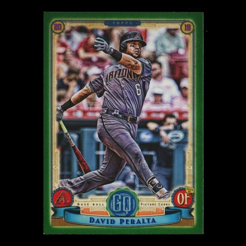 David Peralta 2019 Gypsy Queen Green Diamondbacks