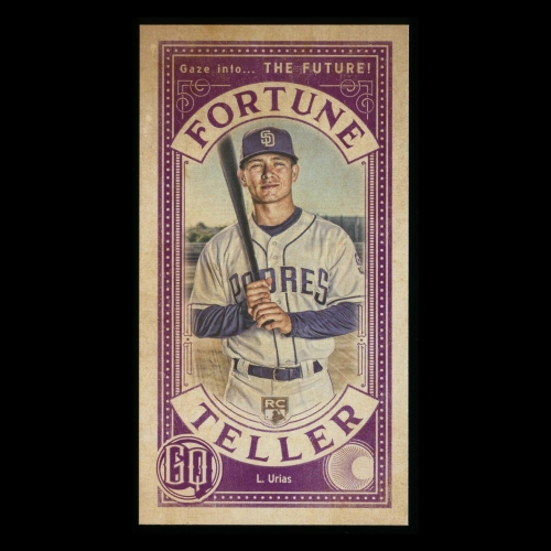 Luis Urias RC 2019 Gypsy Queen Fortune Teller Rookie Padres