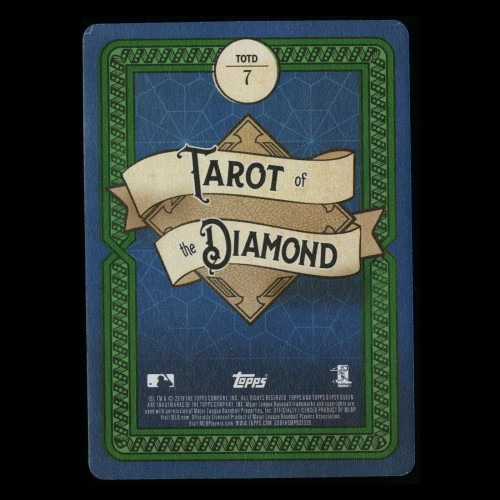 Nolan Arenado 2019 Gypsy Queen Wheel of Fortune Tarot of the Diamond Rockies