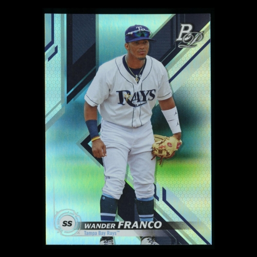 Wander Franco RC 2019 Bowman Platinum Rookie Rays
