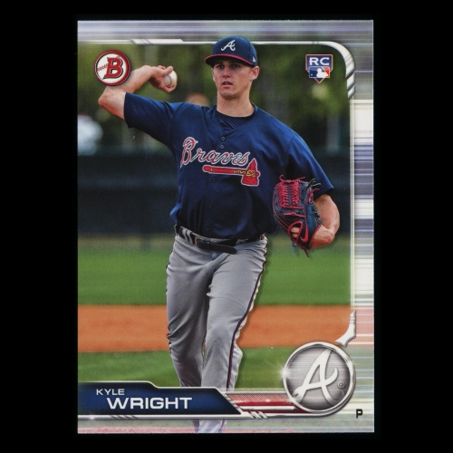 Kyle Wright RC 2019 Bowman Rookie Braves