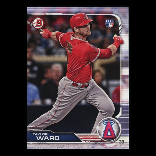 Taylor Ward RC 2019 Bowman Rookie Angels