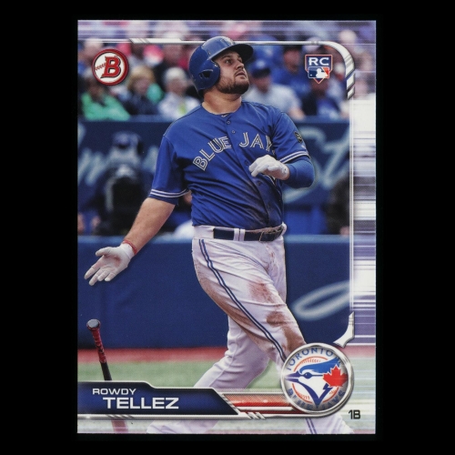 Rowdy Tellez RC 2019 Bowman Rookie Blue Jays