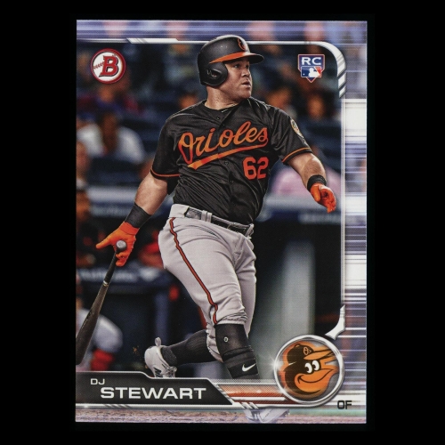 DJ Stewart RC 2019 Bowman Rookie Orioles