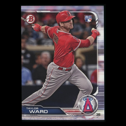 Taylor Ward RC 2019 Bowman Rookie Angels