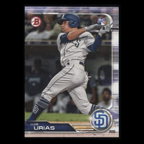 Luis Urias RC 2019 Bowman Rookie Padres