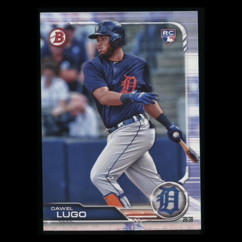 Dawel Lugo RC 2019 Bowman Rookie Tigers