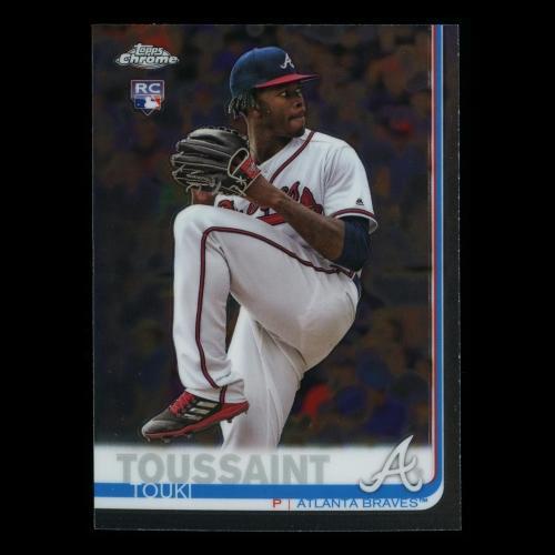 Touki Toussaint RC 2019 Topps Chrome Rookie Braves